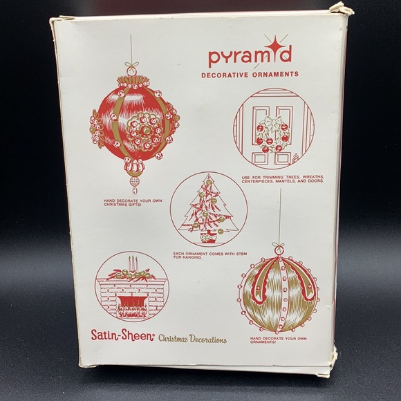 Pyramid 4 Vintage Sugar Coated Unbreakable Egg Shaped Bonnet Girl Birds Flowers - Picture 2 of 3